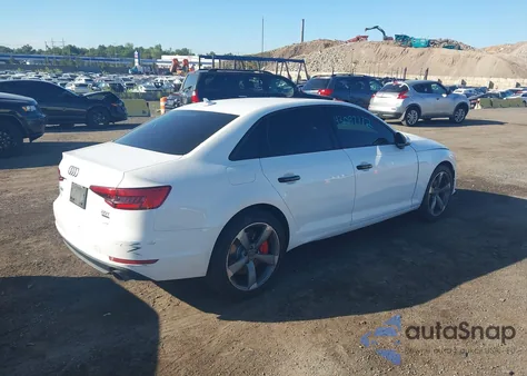 2017 Audi A4 2.0T Premium из США, поврежденный, VIN WAUANAF40HN011694